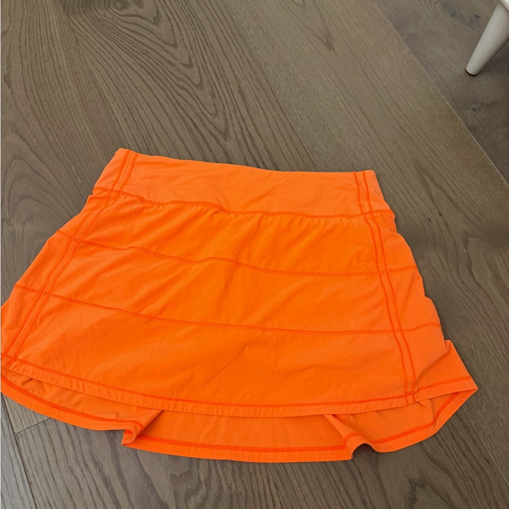 Lululemon Orange Skirt